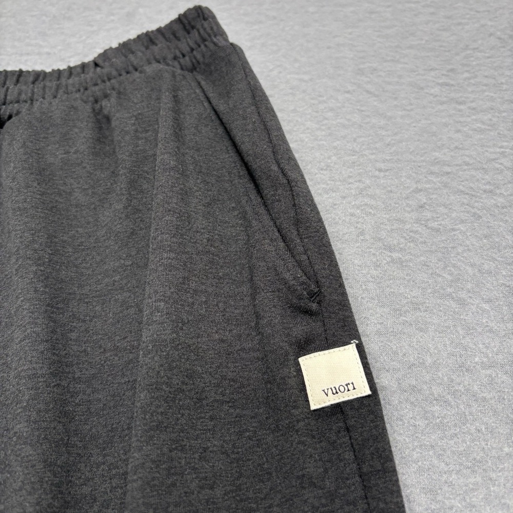 Vuori Boyfriend Cargo Jogger Womens Small Black Heather Dreamknit Sweatpants - Picture 4 of 12